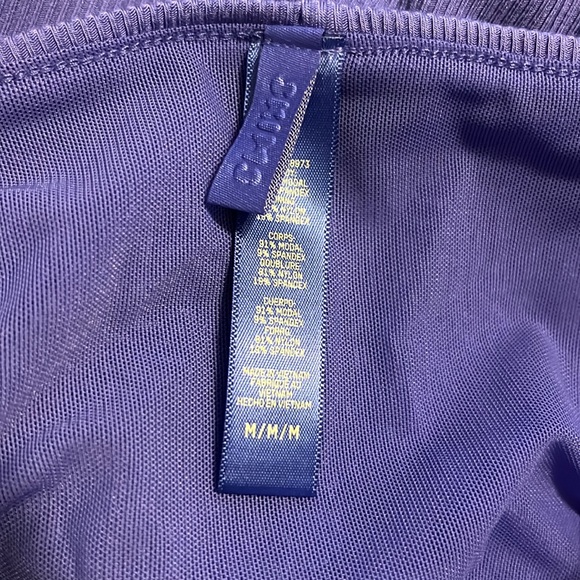 NWOT SKIMS Soft Lounge Tube Strapless Dress new tanzanite purple - Picture 7 of 8